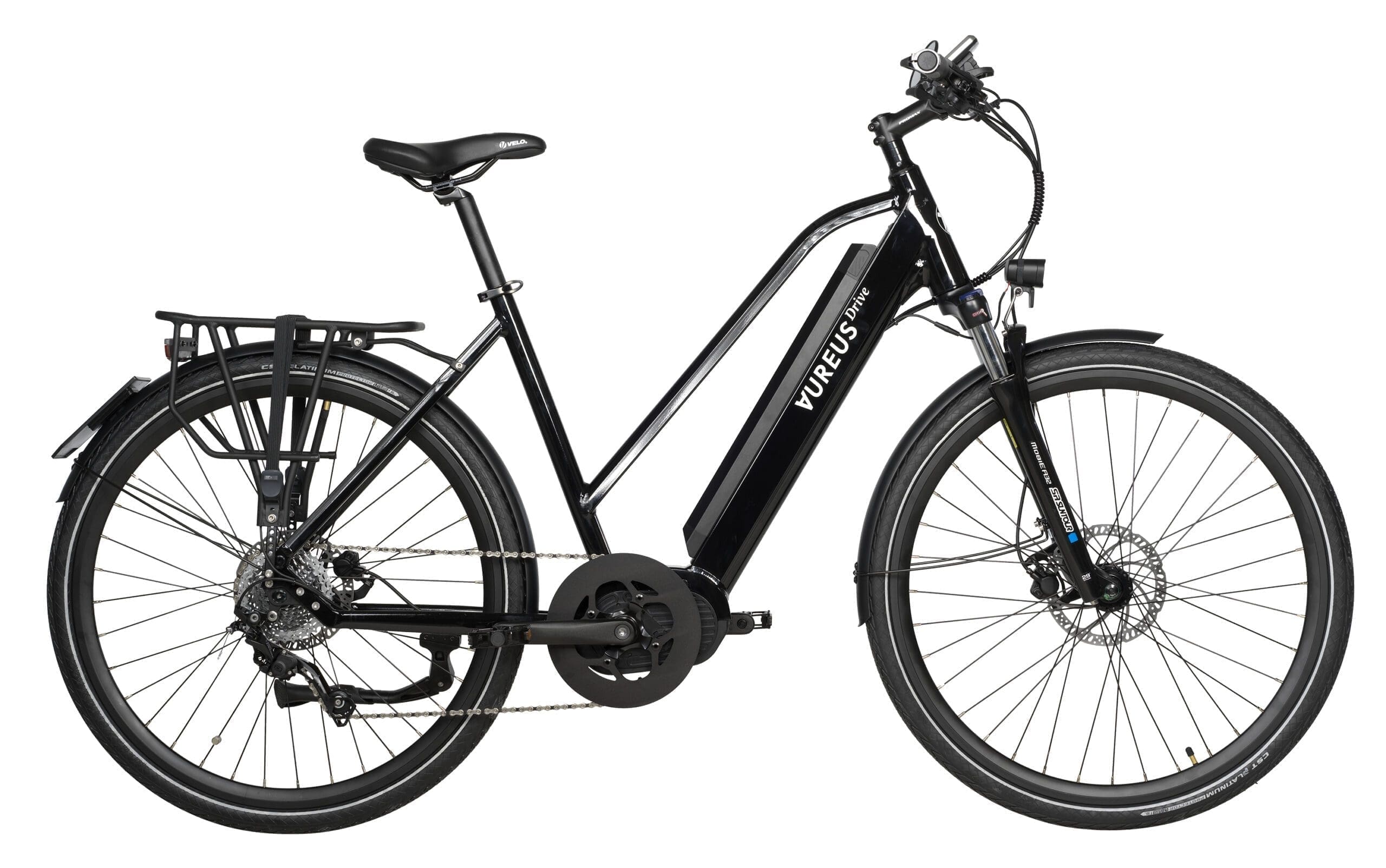 Electric Ladies Bike Middrive Speed Pedelec 35km/h 672Wh Ecobike