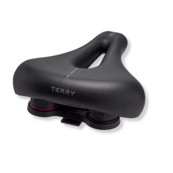 Terry Sattel Anatomica Flex Gel Lady mit Öffnung schwarz Der Terry Sattel Anatomica Flex Gel Lady mit Öffnung schwarz.