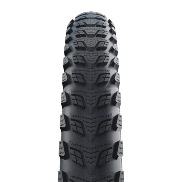 Schwalbe Pneu Marathon E-Plus 28×2.00 Power45_Frontal Der Schwalbe Pneu Marathon 365 700x47C für das Power45 E-Bike Modell von AureusDrive.