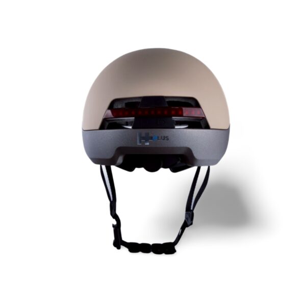 Hplus Fahrradhelm Aphrodite braun Rückseite aus Hplus Fahrradhelm Aphrodite braun Rückseite aus