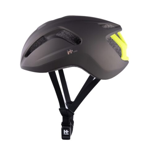 E-Bike Helm Juno, Mattgrau-fluoreszierend gelb - M