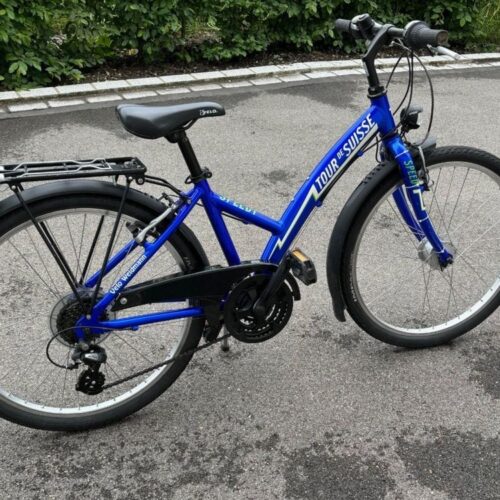 Tour de Suisse children's bike Speedy - blue, 36 cm