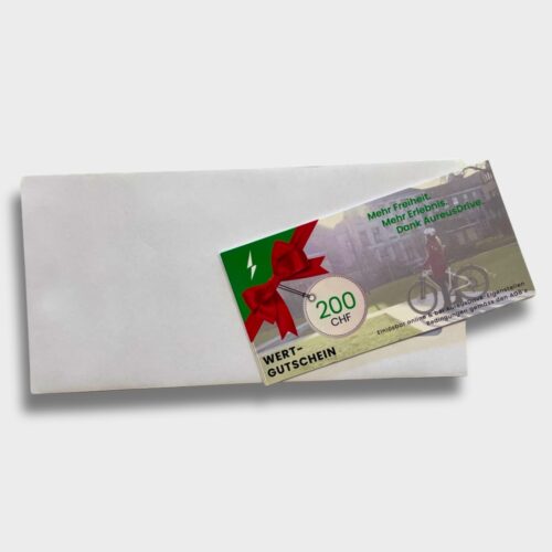 AureusDrive vouchers & gift vouchers - 200 CHF