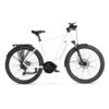 AureusDrive DailyDrive E-Bike Weiss mit hohem Einstieg und Kettenantrieb.
